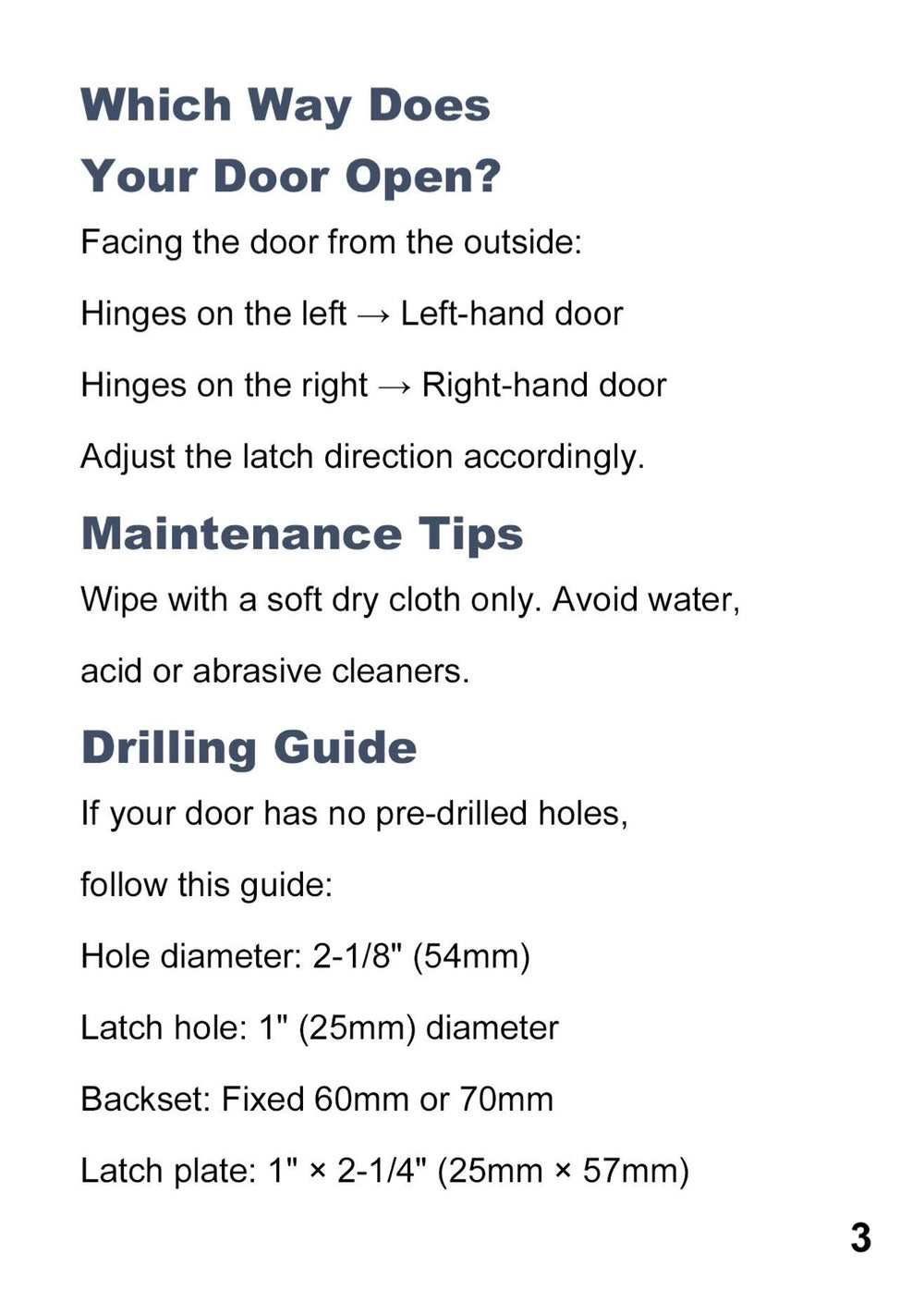 Minimalist Brass Privacy Door Knobs