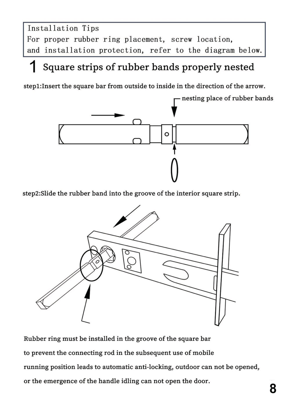 Antique floral relief door knobs