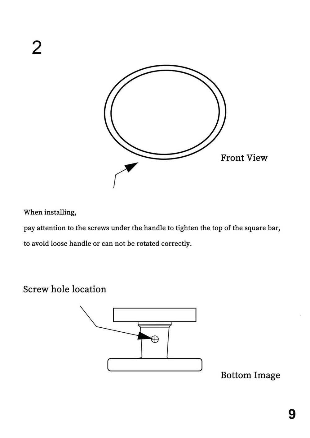 Antique floral relief door knobs