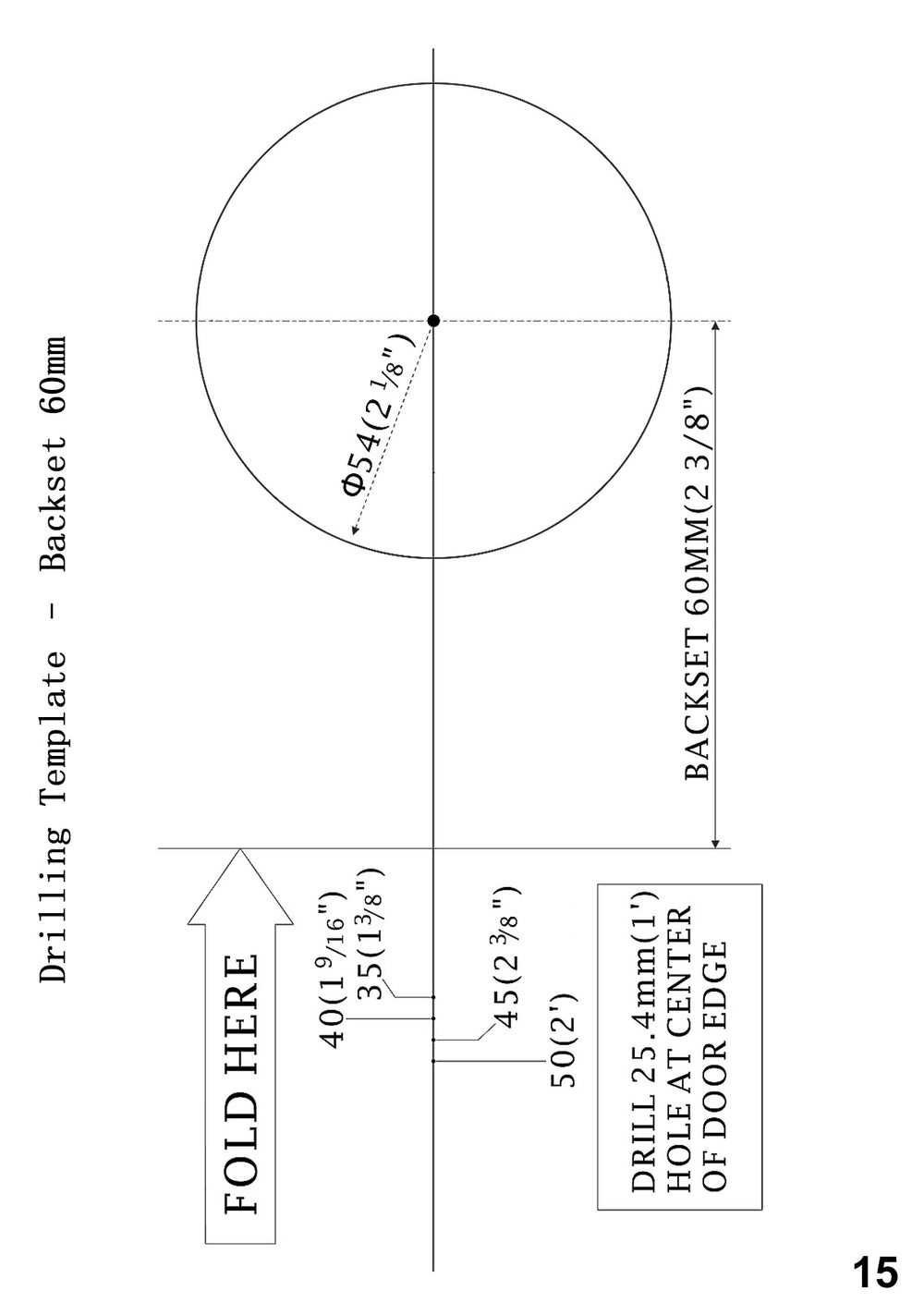 Octagonal Sunburst Brass Door Knob