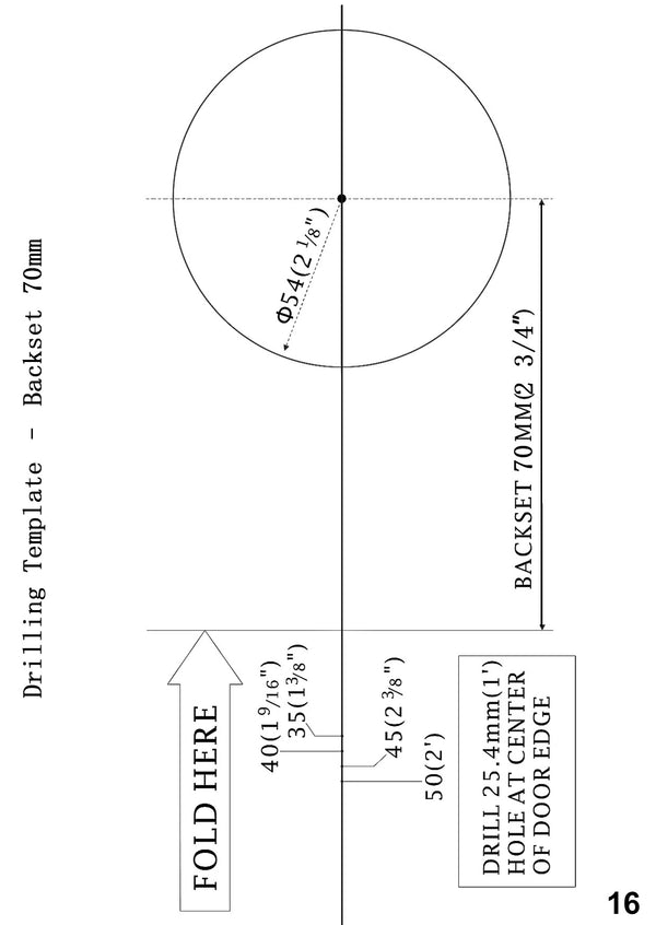 Octagonal Sunburst Brass Door Knob