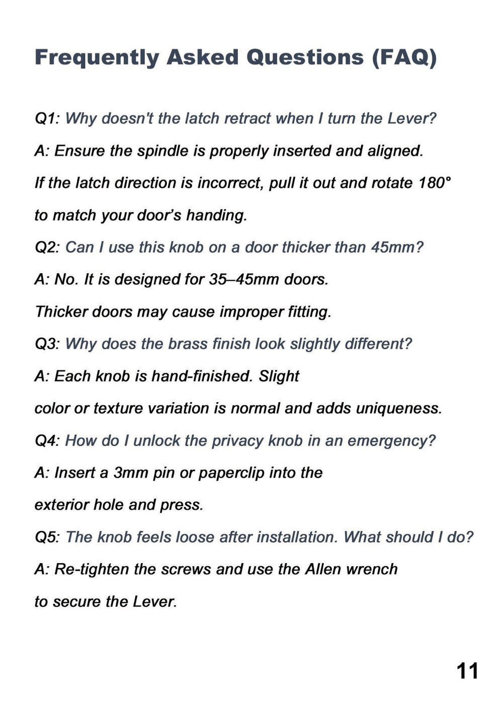 Antique floral relief door knobs