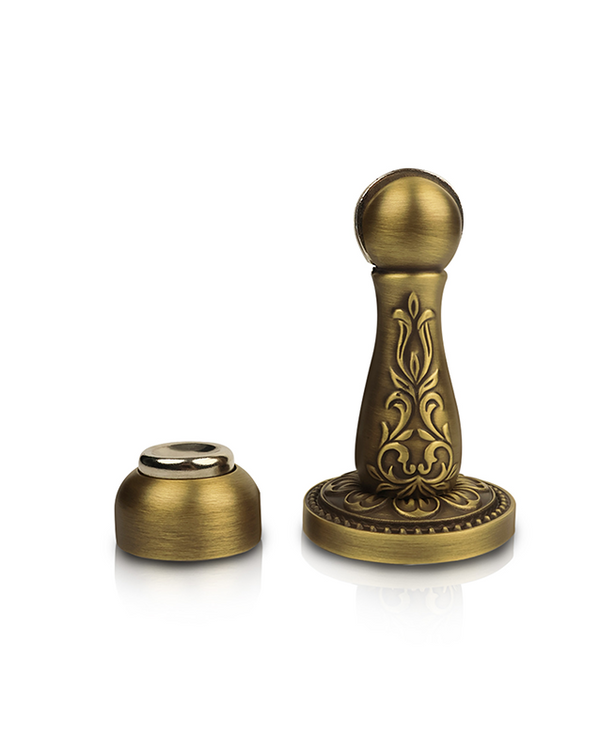 Antique Brass Magnetic Door Stop