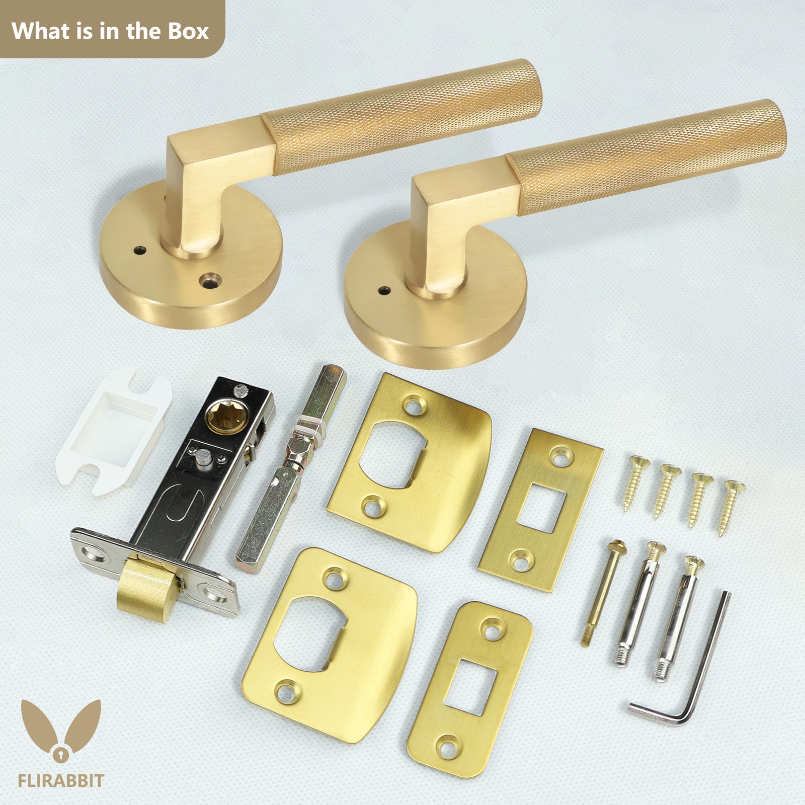 The Art of Precision Knurling | Heavy-duty Brass & Diamond-Cut Linear Privacy Door Lever for Bedrooms & Bathrooms
